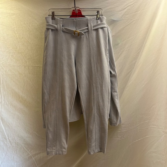 Betabrand Ponte Knit Blazer & Pants Set – Gray Stretch Workwear (Medium) - Picture 9 of 13
